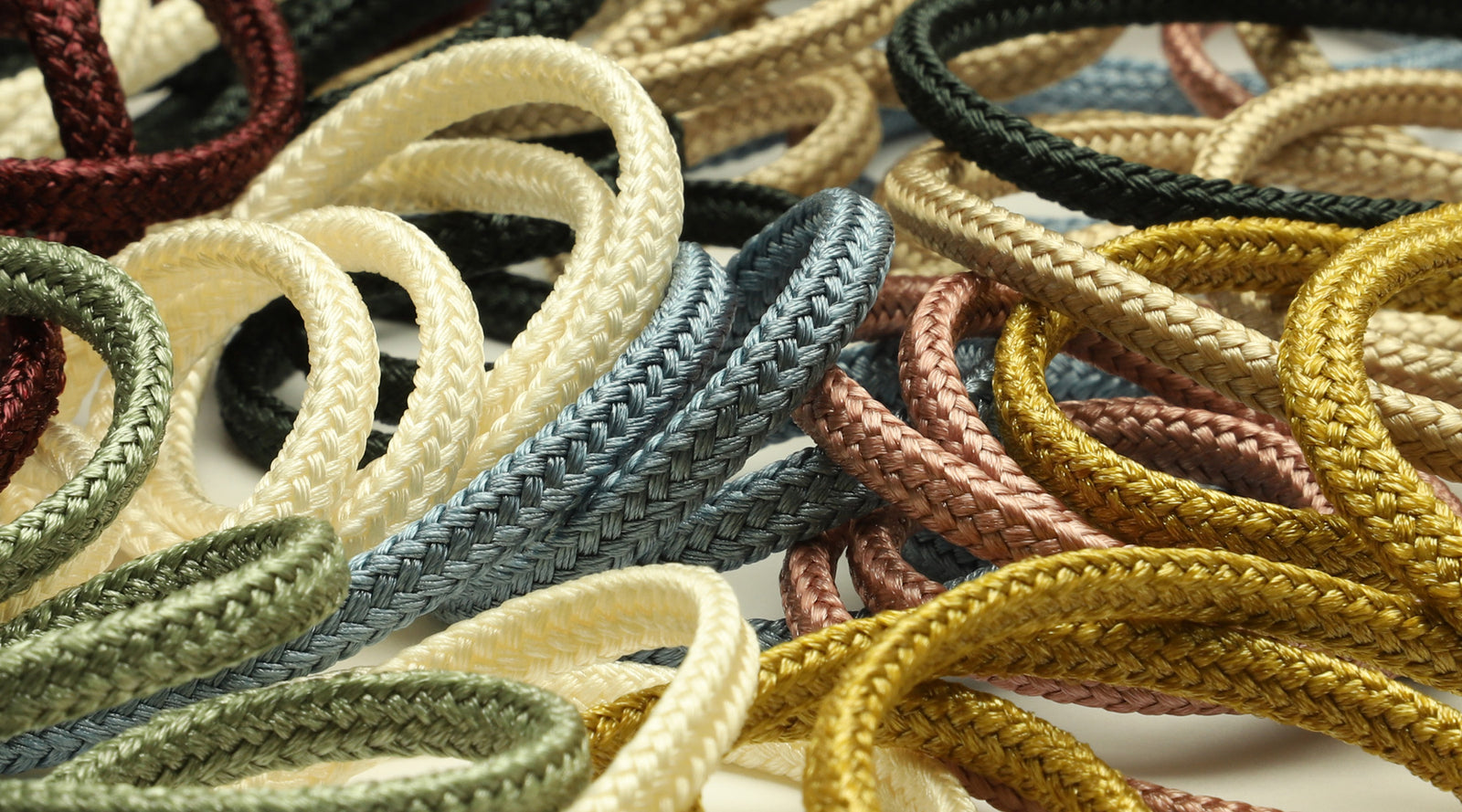 Spindle cord made in Japan using special bright yarn