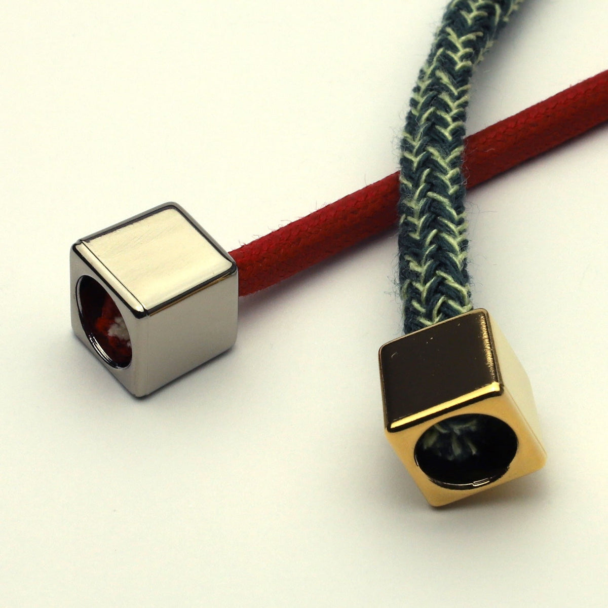 FUJIYAMA RIBBON ABS Cord End 10mm 2 Pieces