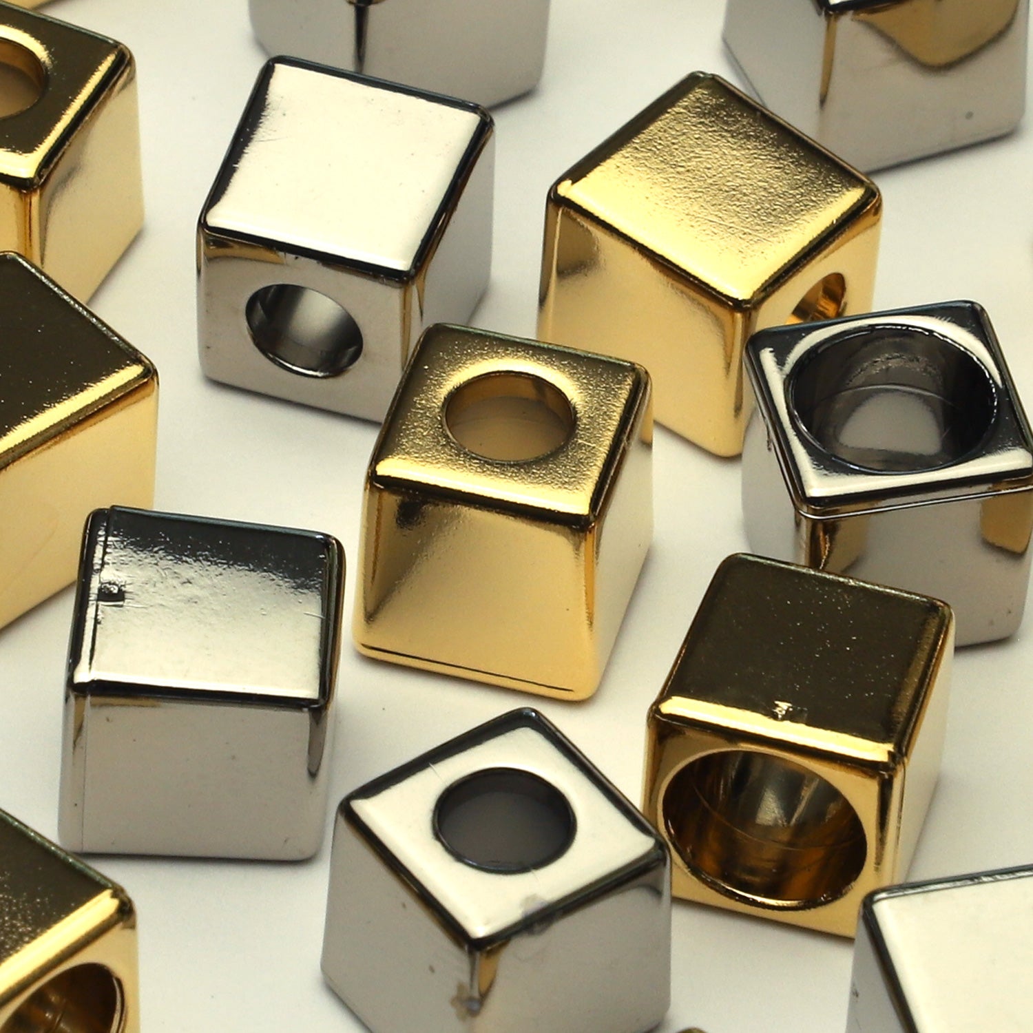 FUJIYAMA RIBBON ABS Cord End 10mm 2 Pieces