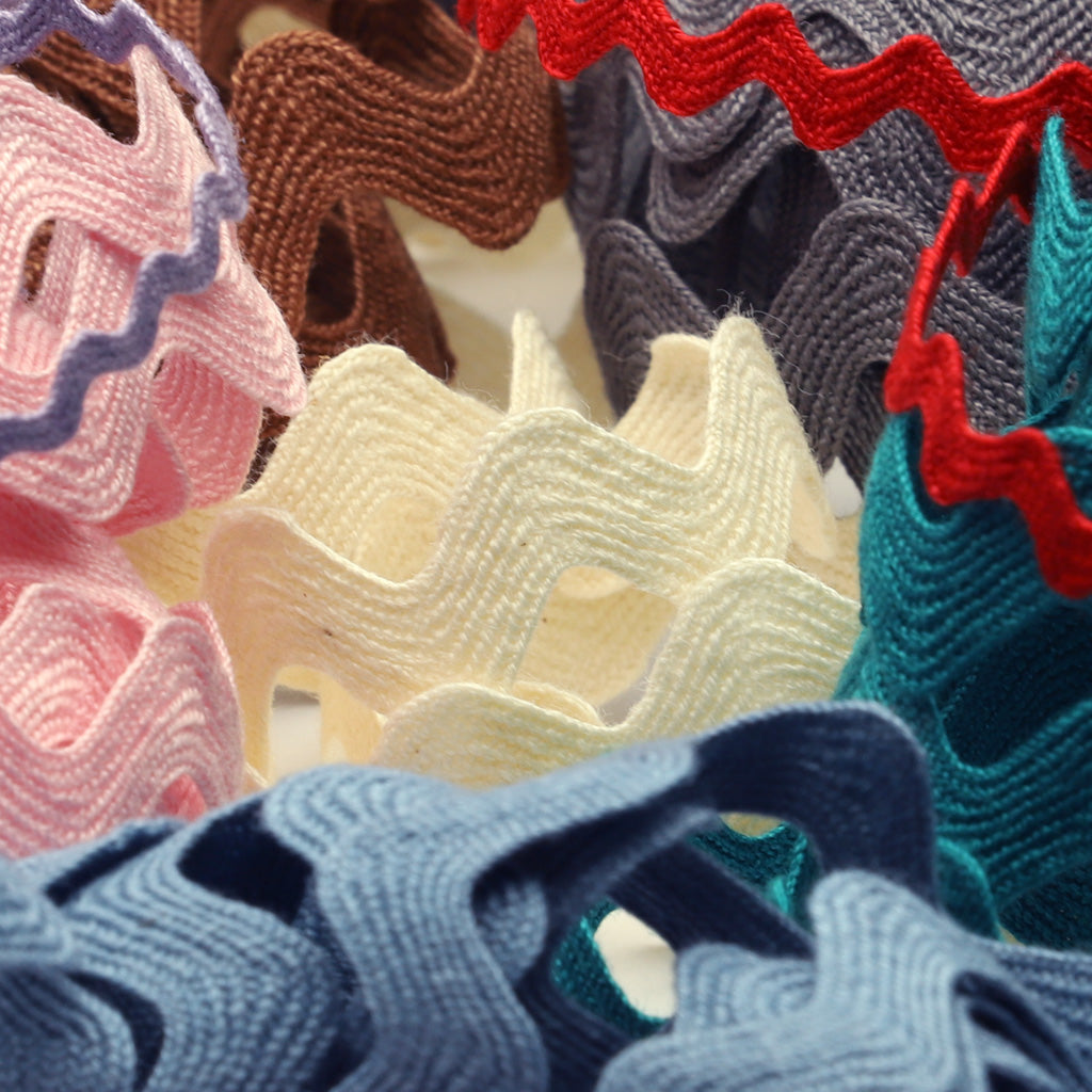 FUJIYAMA RIBBON Cotton Zig-Zag Tape (FY-18824)