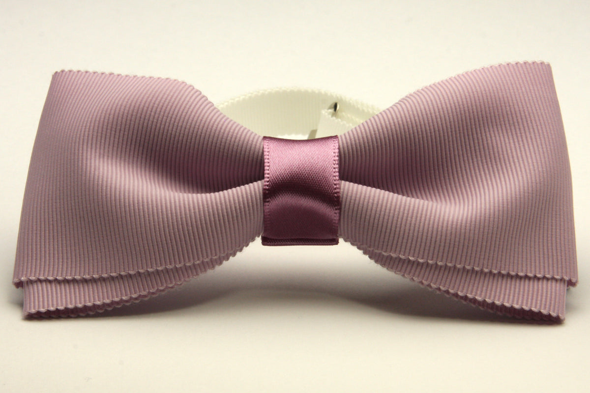 FUJIYAMA RIBBON Grosgrain Bow Tie 12x6cm (4-3/4&quot;x2-3/8&quot;) Orchid