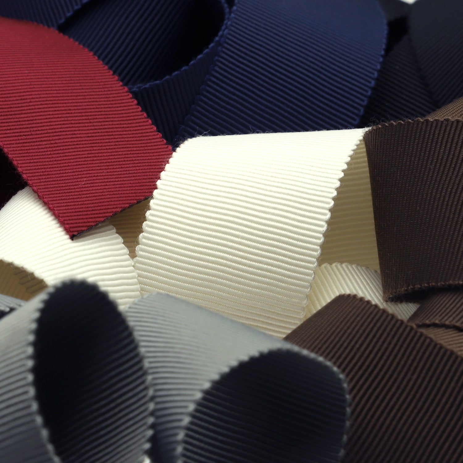 FUJIYAMA RIBBON Grosgrain Ribbon Belt 25mm (1") 1.8 Meters Cut