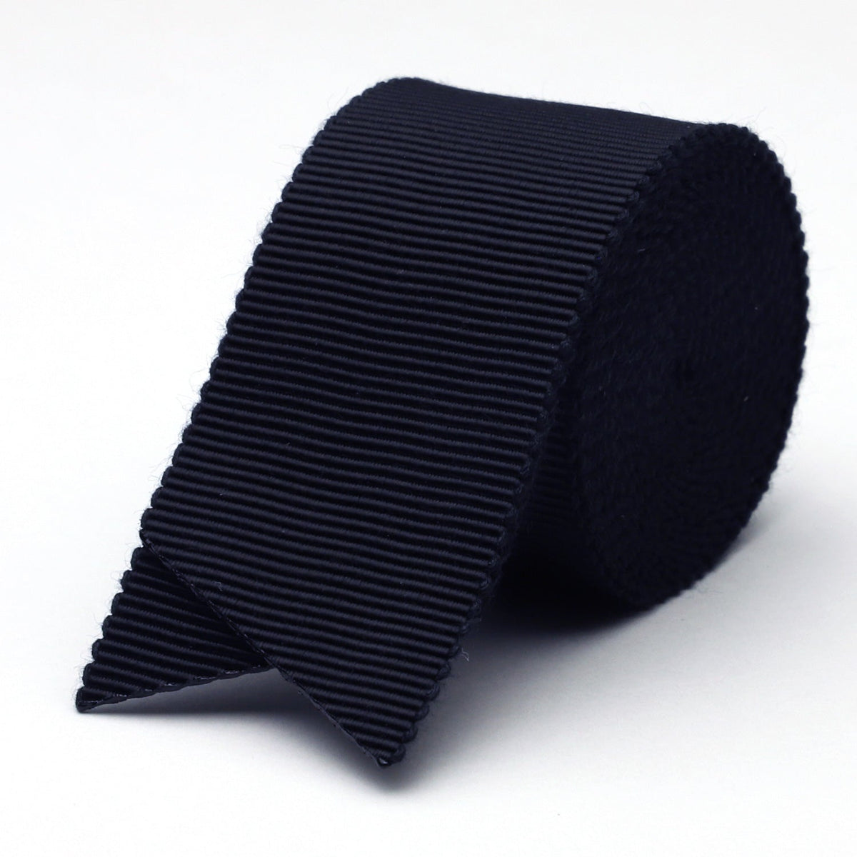 FUJIYAMA RIBBON Grosgrain Ribbon Belt 25mm (1&quot;) 1.8 Meters Cut Black