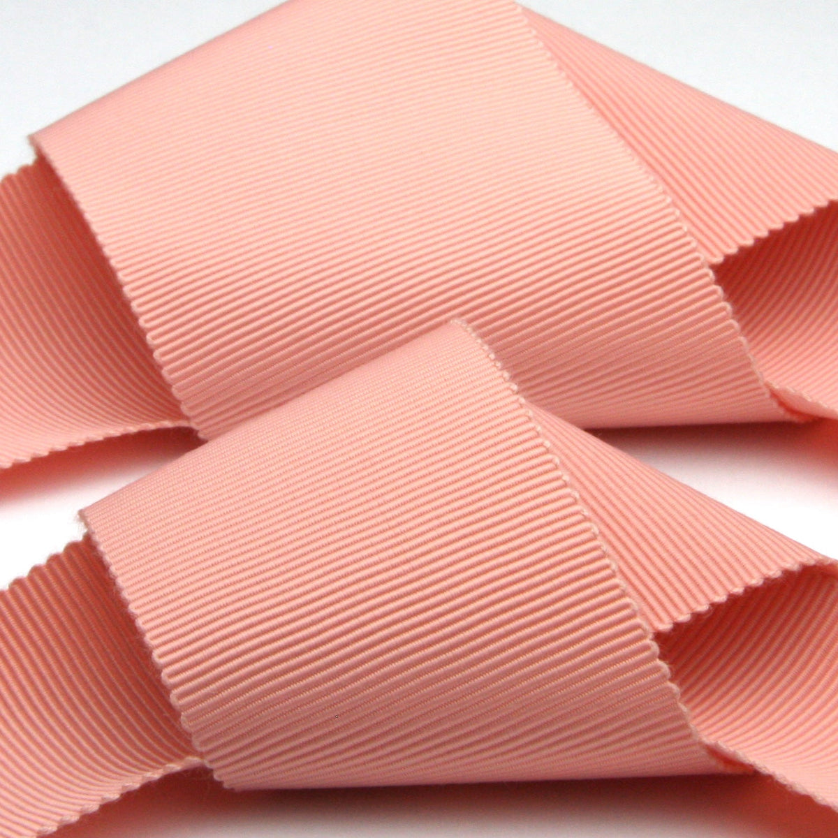 FUJIYAMA RIBBON Grosgrain Sash Belt 36mm (1-7/16&quot;) 2 Meters Cut Salmon Pink