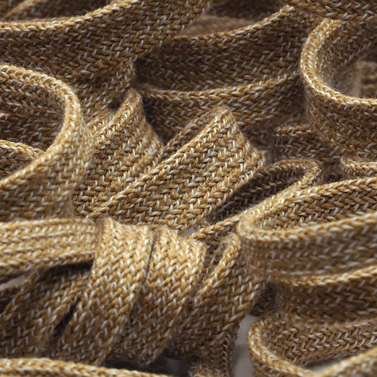 FUJIYAMA RIBBON [Sample] Mingle Flat Cord approx. 6mm (1/4&quot;) 3 Meters Cut