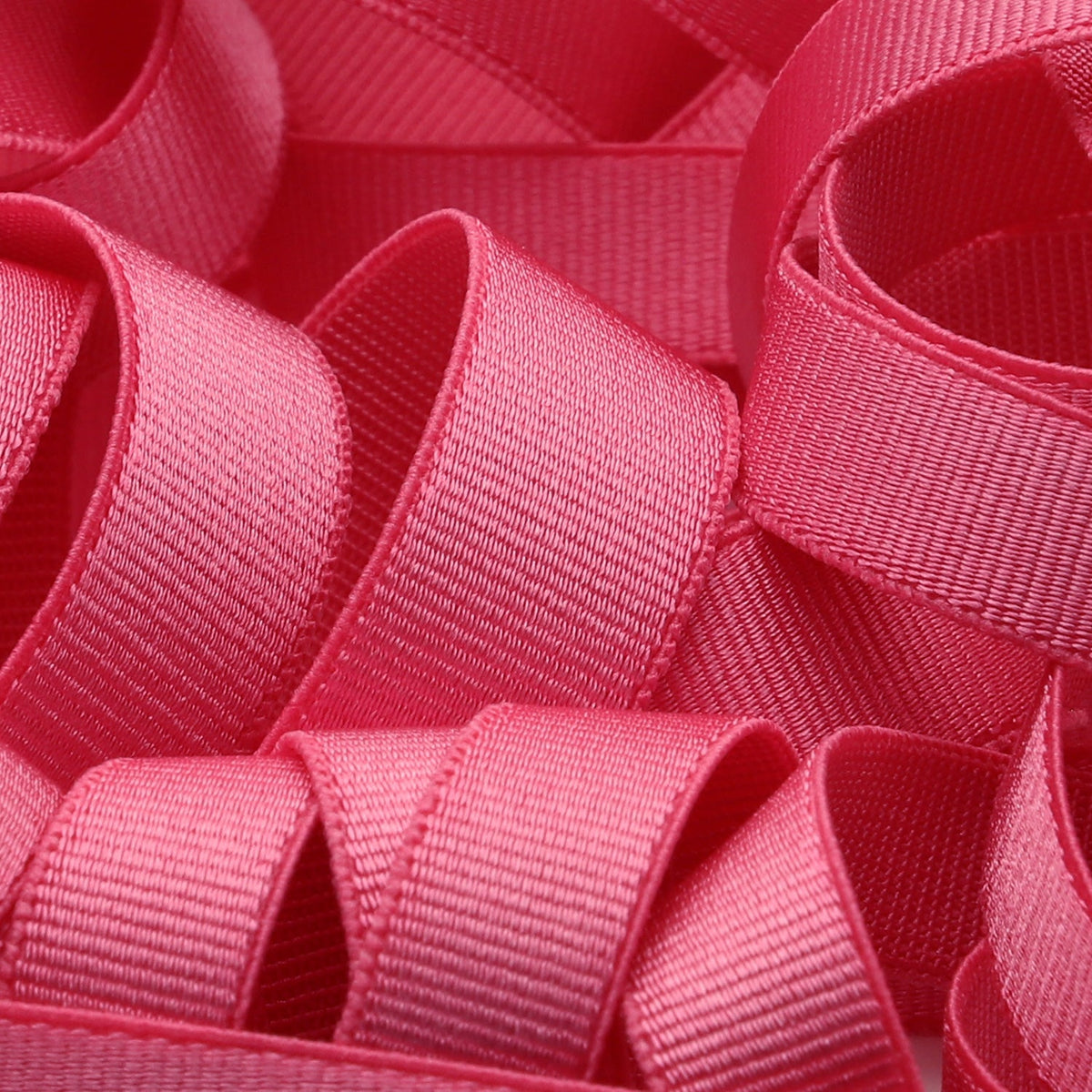 FUJIYAMA RIBBON [Sample] Recycled Polyester Grosgrain Stretch Tape 9mm (3/8&quot;) 3 Meters Cut