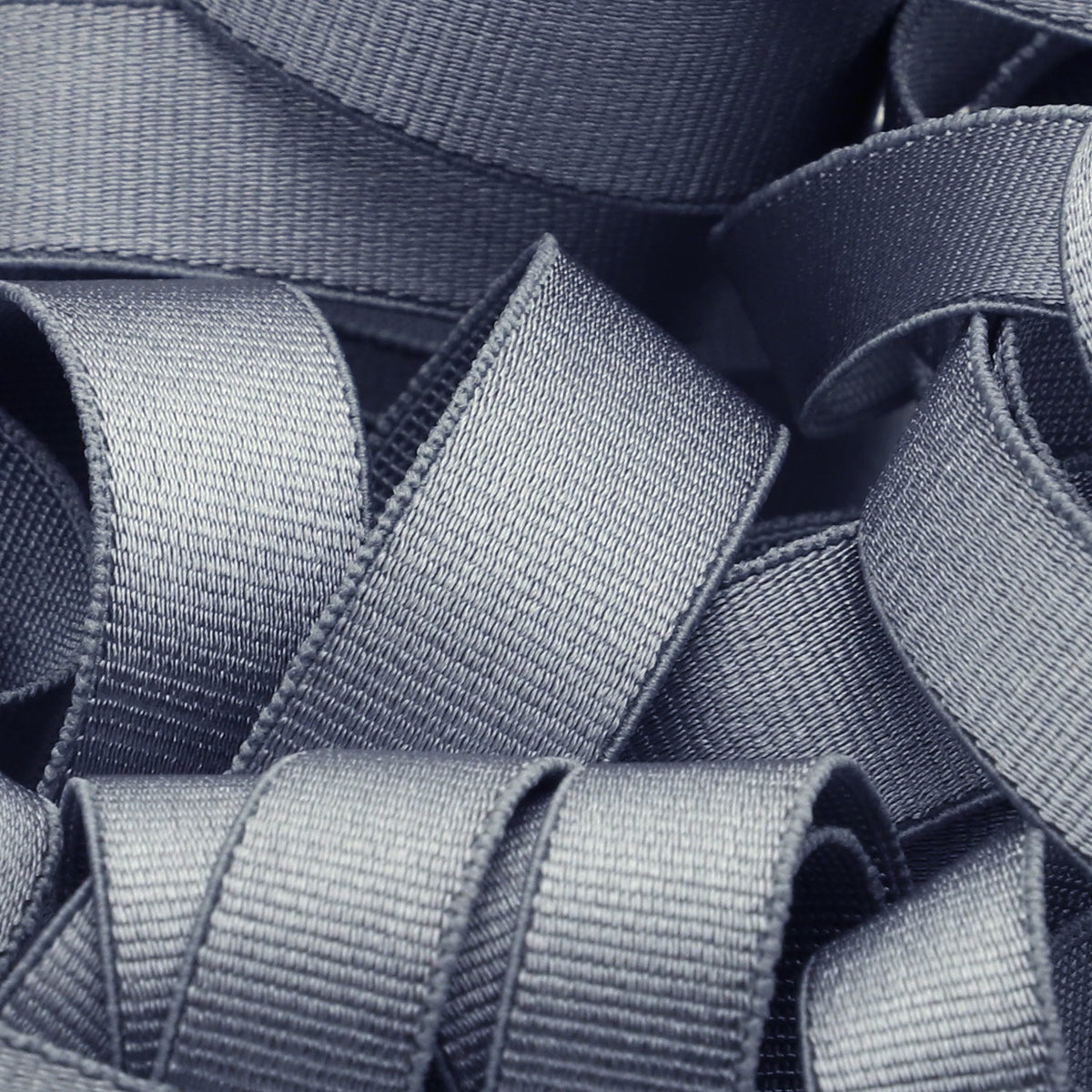 FUJIYAMA RIBBON [Sample] Recycled Polyester Grosgrain Stretch Tape 9mm (3/8&quot;) 3 Meters Cut