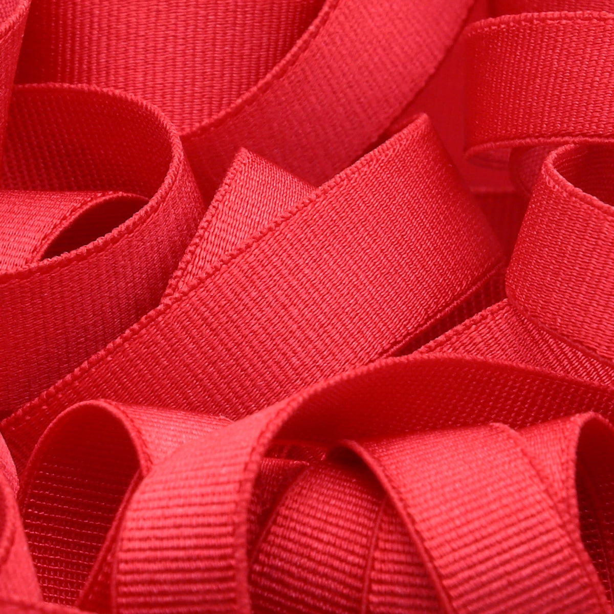 FUJIYAMA RIBBON [Sample] Recycled Polyester Grosgrain Stretch Tape 9mm (3/8&quot;) 3 Meters Cut
