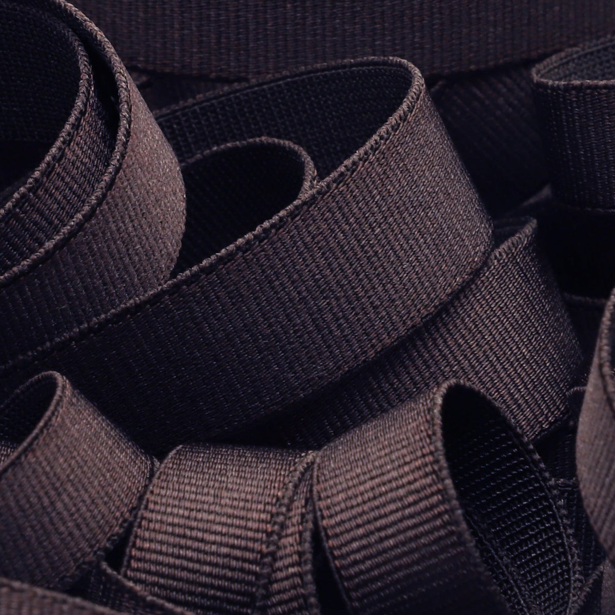 FUJIYAMA RIBBON [Sample] Recycled Polyester Grosgrain Stretch Tape 9mm (3/8&quot;) 3 Meters Cut