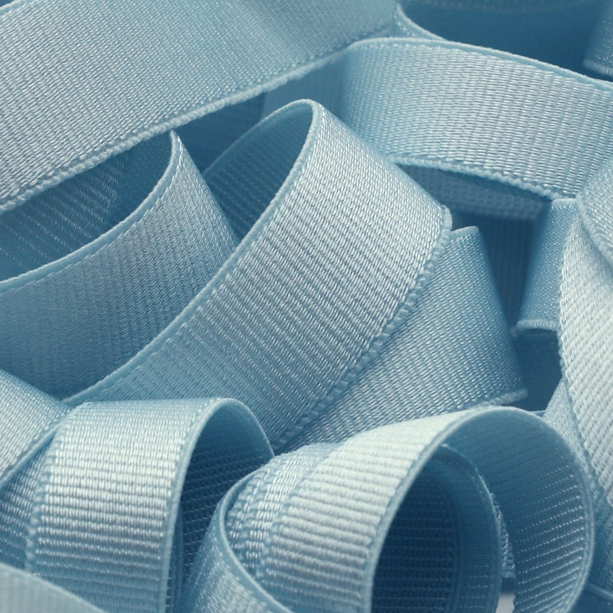 FUJIYAMA RIBBON [Sample] Recycled Polyester Grosgrain Stretch Tape 9mm (3/8&quot;) 3 Meters Cut
