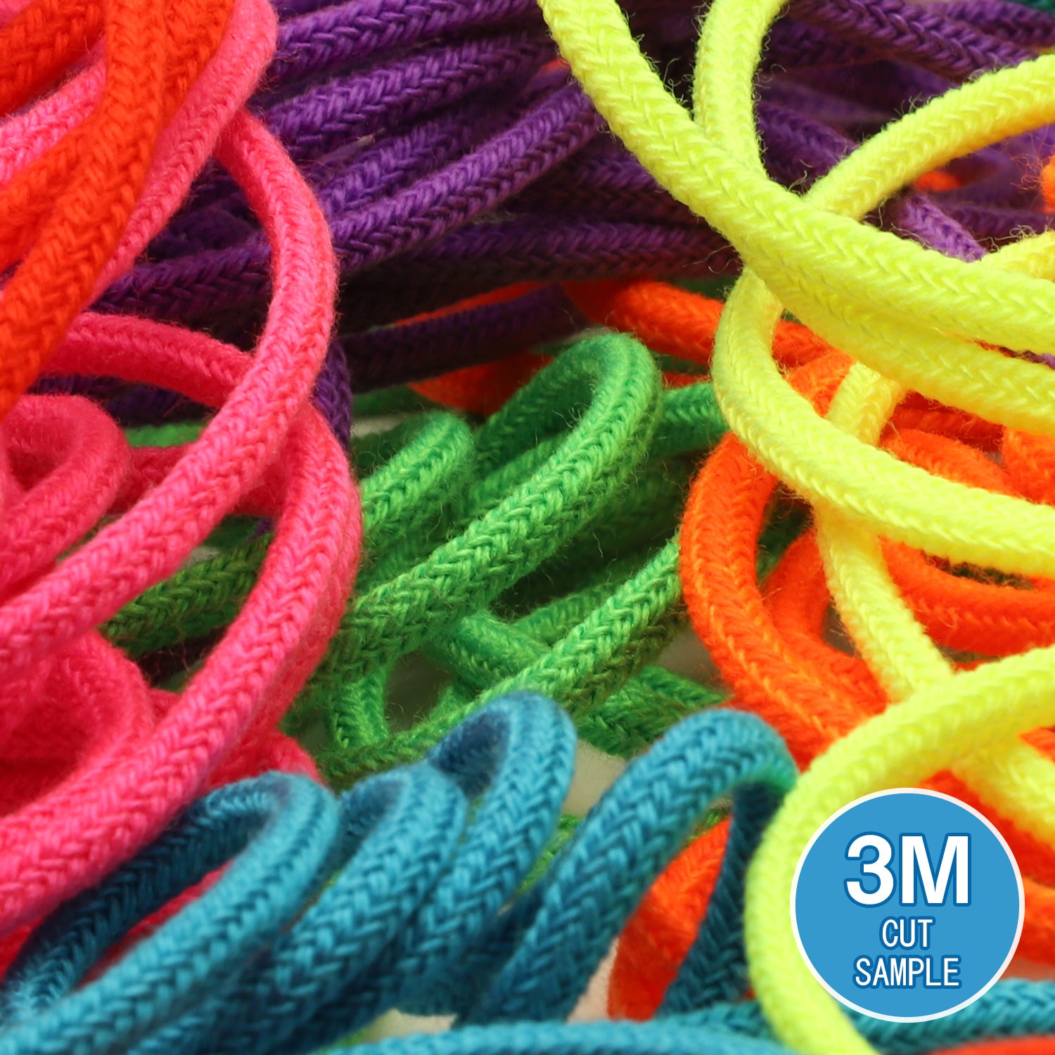 FUJIYAMA RIBBON [Sample] Spindle Cord approx.3.5mm (9/64") 3 Meters Cut