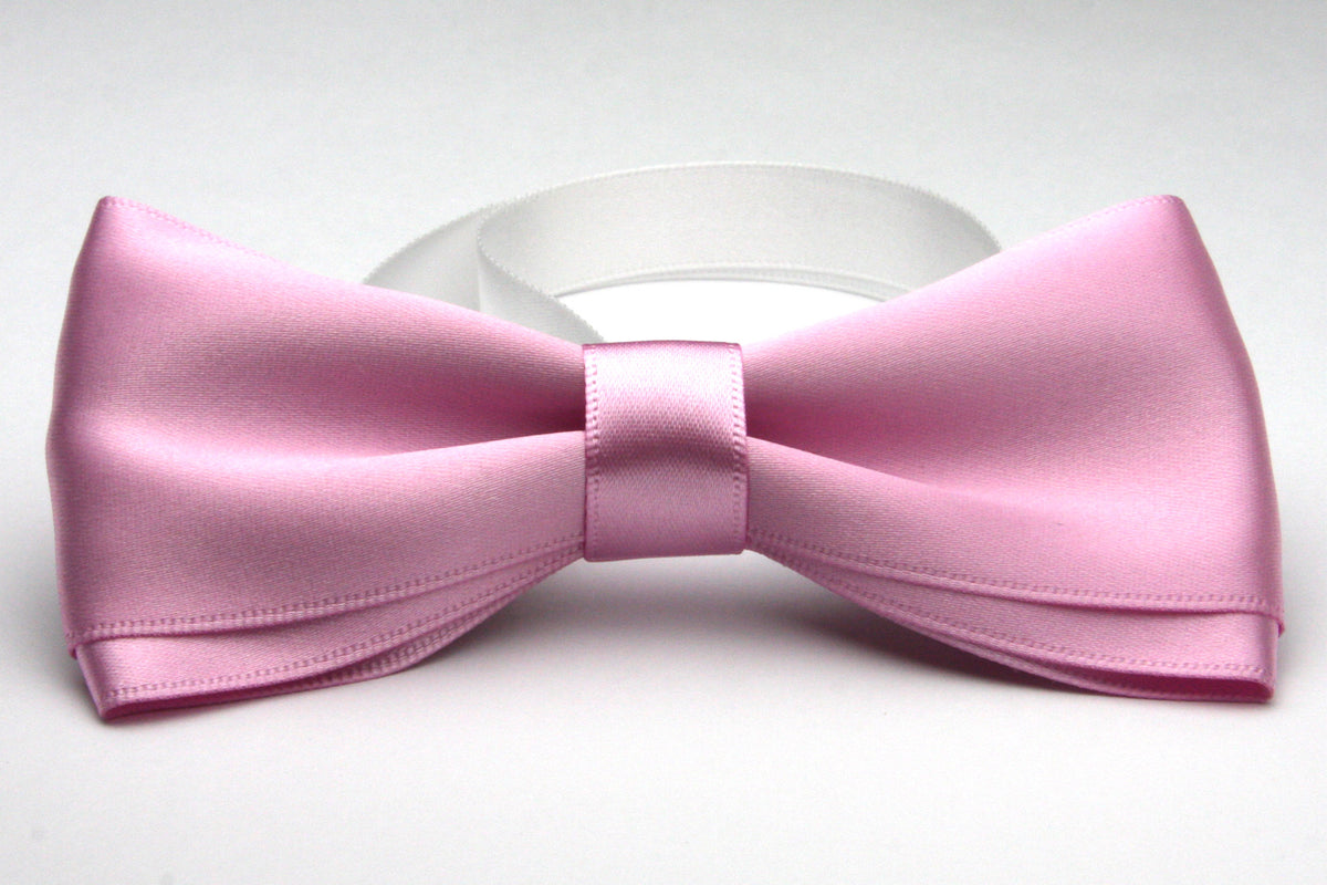 FUJIYAMA RIBBON Satin Bow Tie 12x6cm (4-3/4&quot;x2-3/8&quot;) Lilla