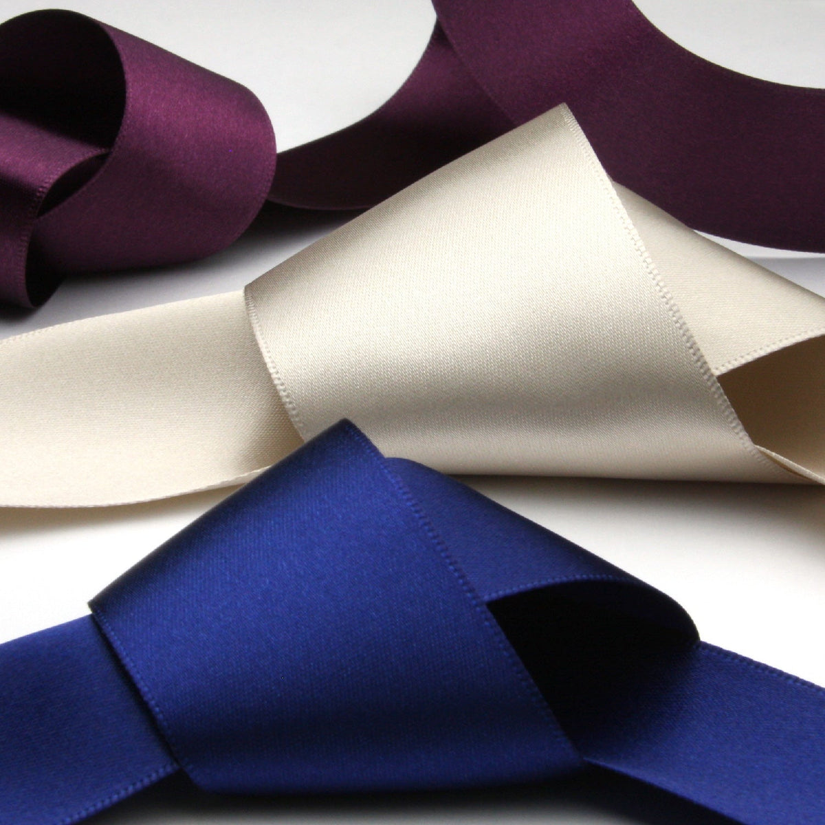 FUJIYAMA RIBBON Satin Sash Belt 36mm (1-7/16&quot;) 2 Meters Cut