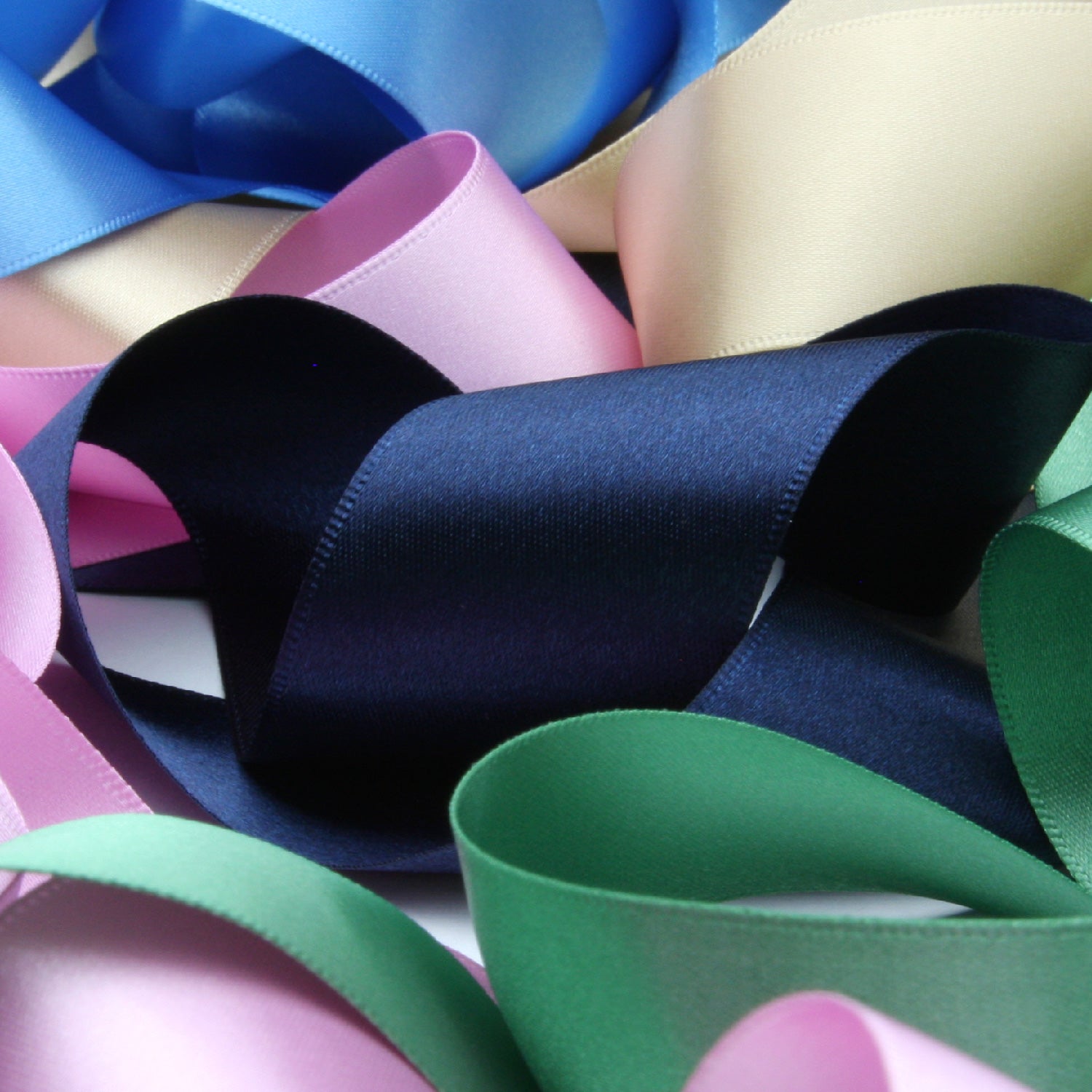 FUJIYAMA RIBBON Satin Sash Belt 36mm (1-7/16") 2 Meters Cut