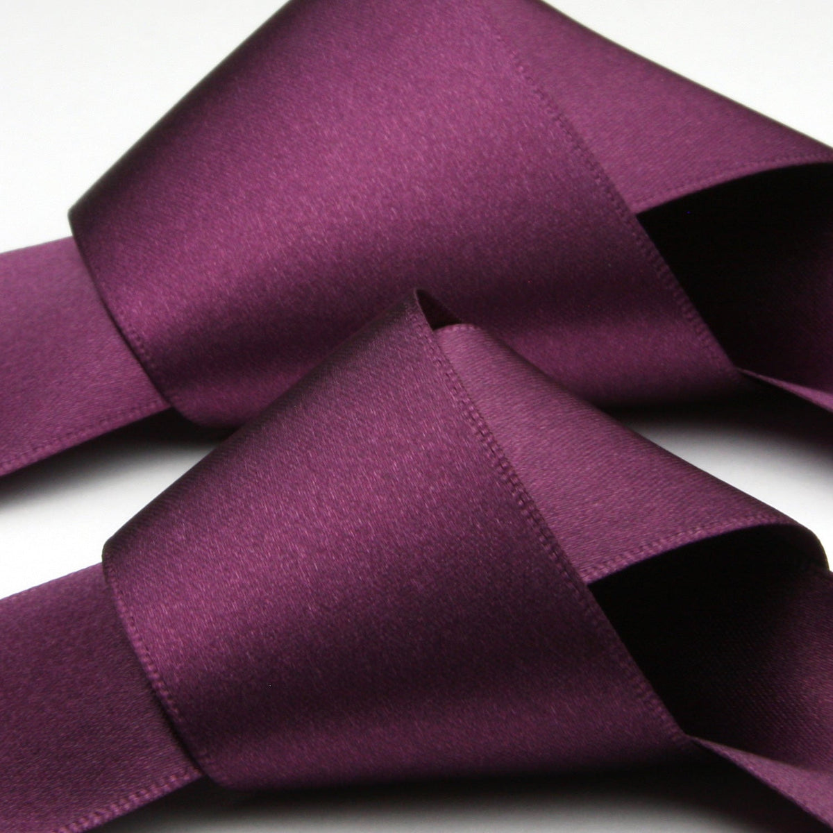 FUJIYAMA RIBBON Satin Sash Belt 36mm (1-7/16&quot;) 2 Meters Cut Raspberry