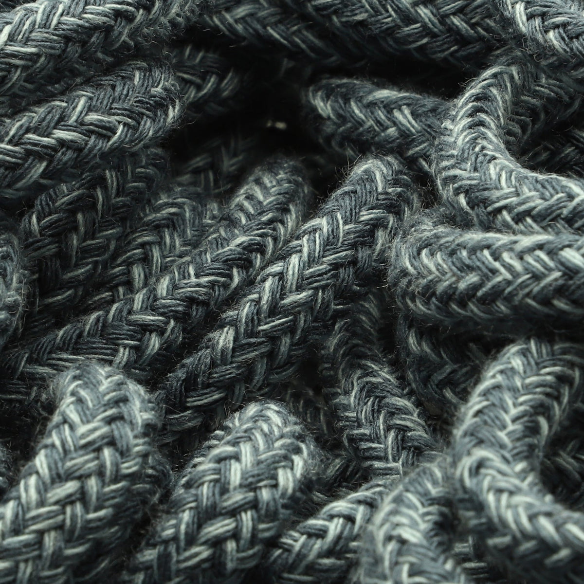 FUJIYAMA RIBBON [Wholesale] Color Mix Spindle Cord approx.7mm (9/32&quot;) 50 Meters Roll Denim / Shadow Blue