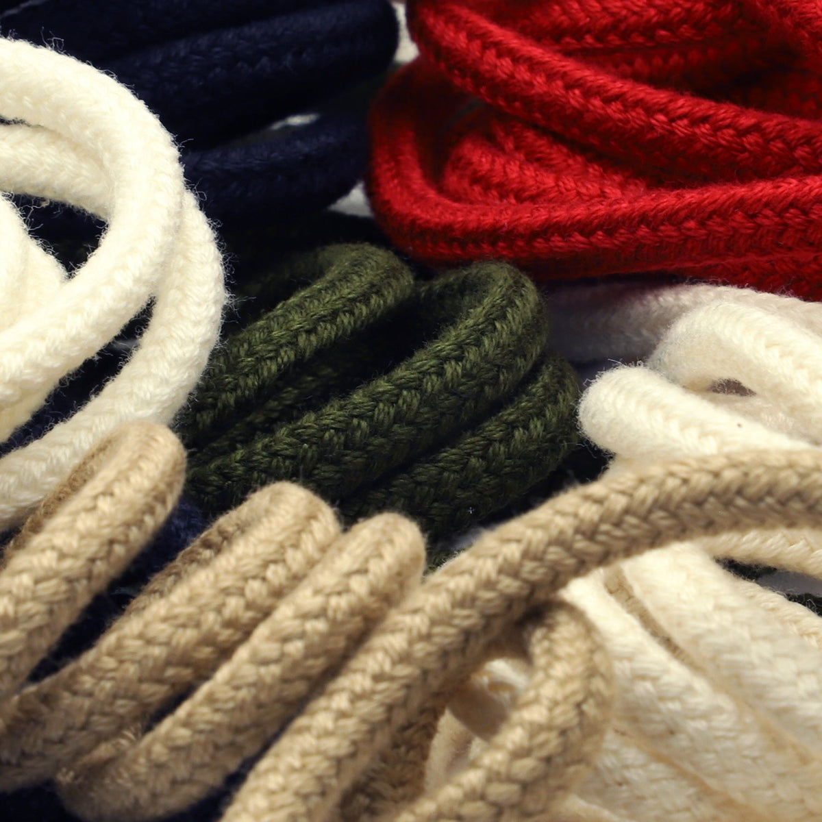 FUJIYAMA RIBBON [Wholesale] Cotton Spindle Cord approx.5mm (3/16&quot;) 30 Meters Roll