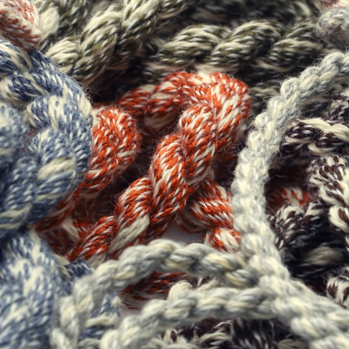 FUJIYAMA RIBBON [Wholesale] Melange Twist Cord approx. 3.5mm (9/64&quot;) 50 Meters Roll