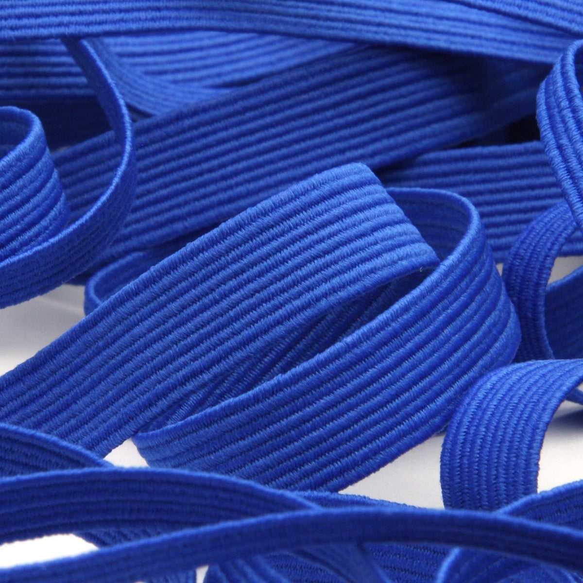 FUJIYAMA RIBBON Elastic Cord approx.6mm 9.14 Meters Roll Blue