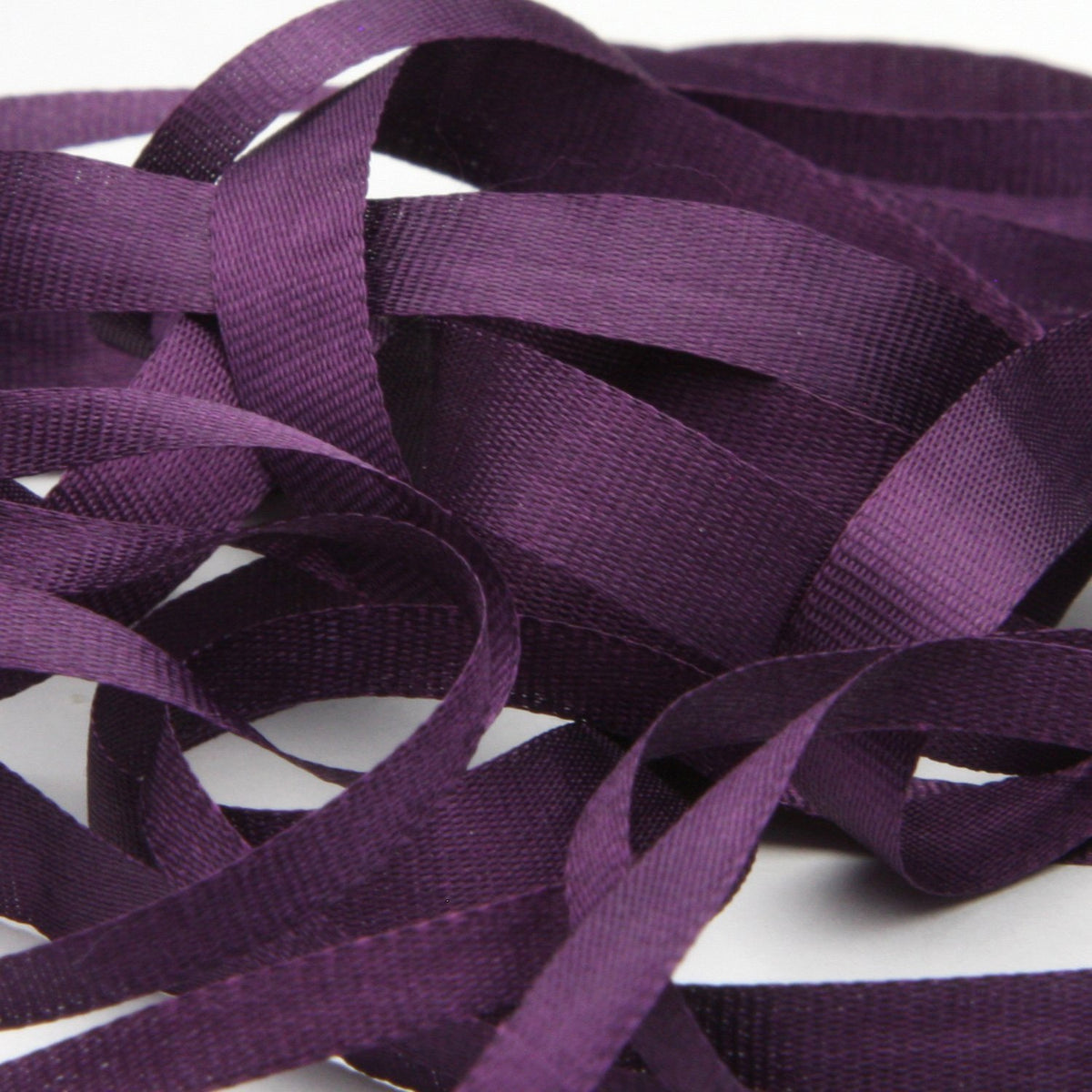 FUJIYAMA RIBBON Embroidery Ribbon 3.5mm 9.14 Meters Roll Dark Purple