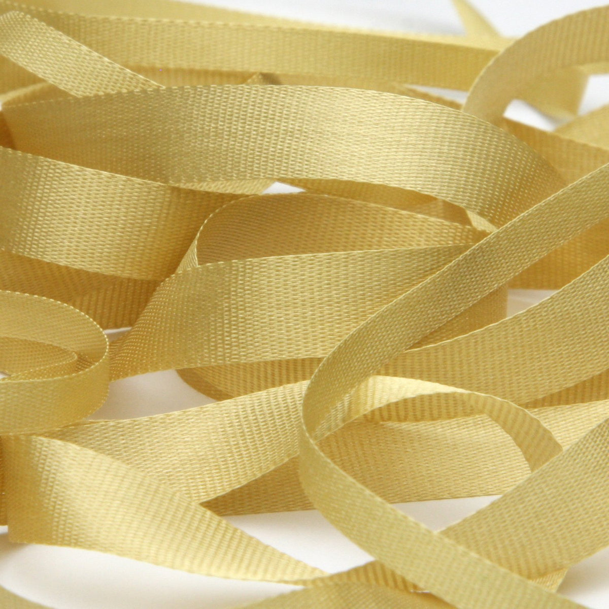 FUJIYAMA RIBBON Embroidery Ribbon 3.5mm 9.14 Meters Roll Gold