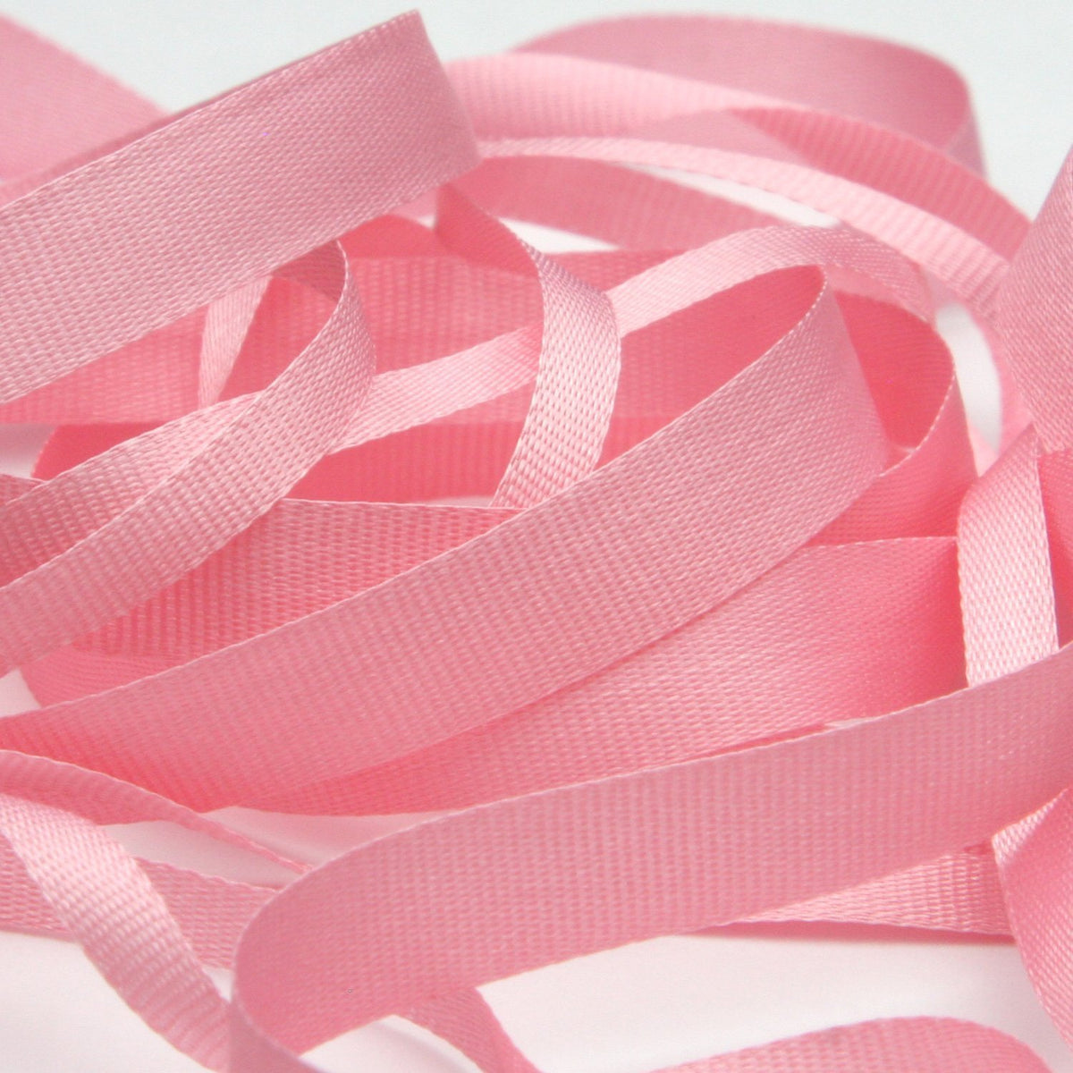 FUJIYAMA RIBBON Embroidery Ribbon 3.5mm 9.14 Meters Roll Light Pink