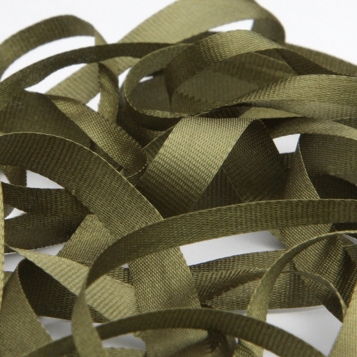 FUJIYAMA RIBBON Embroidery Ribbon 3.5mm 9.14 Meters Roll Olive Drab