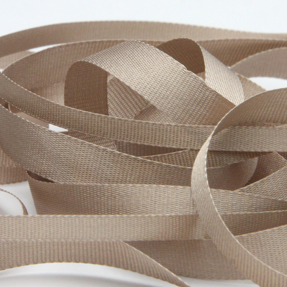 FUJIYAMA RIBBON Embroidery Ribbon 3.5mm 9.14 Meters Roll Sand Beige
