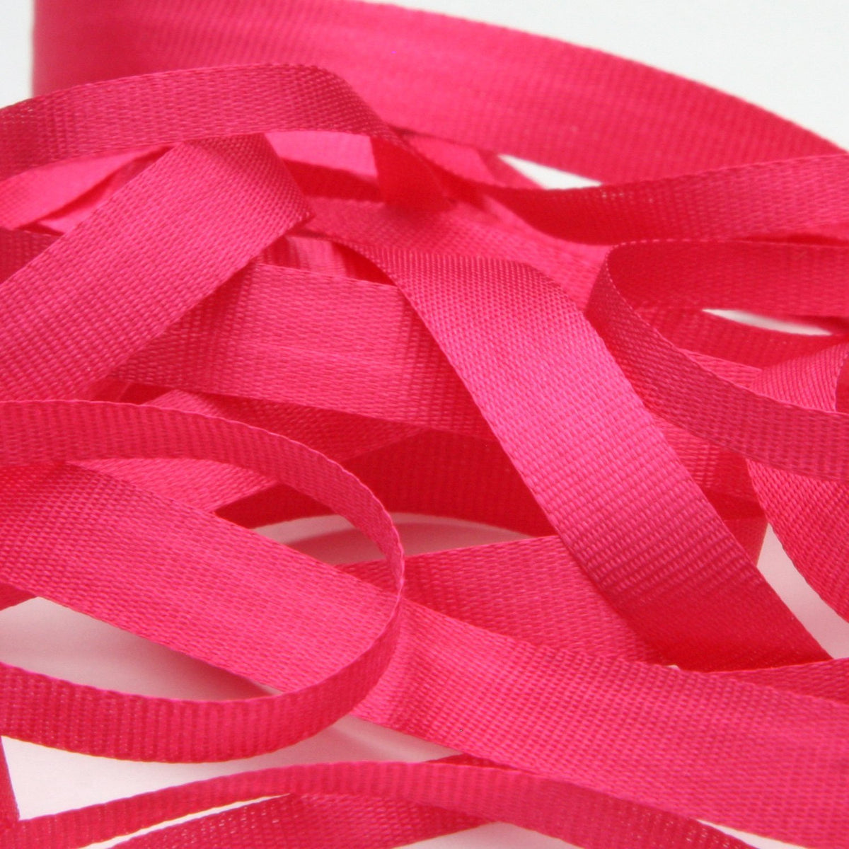 FUJIYAMA RIBBON Embroidery Ribbon 3.5mm 9.14 Meters Roll Vivid Pink