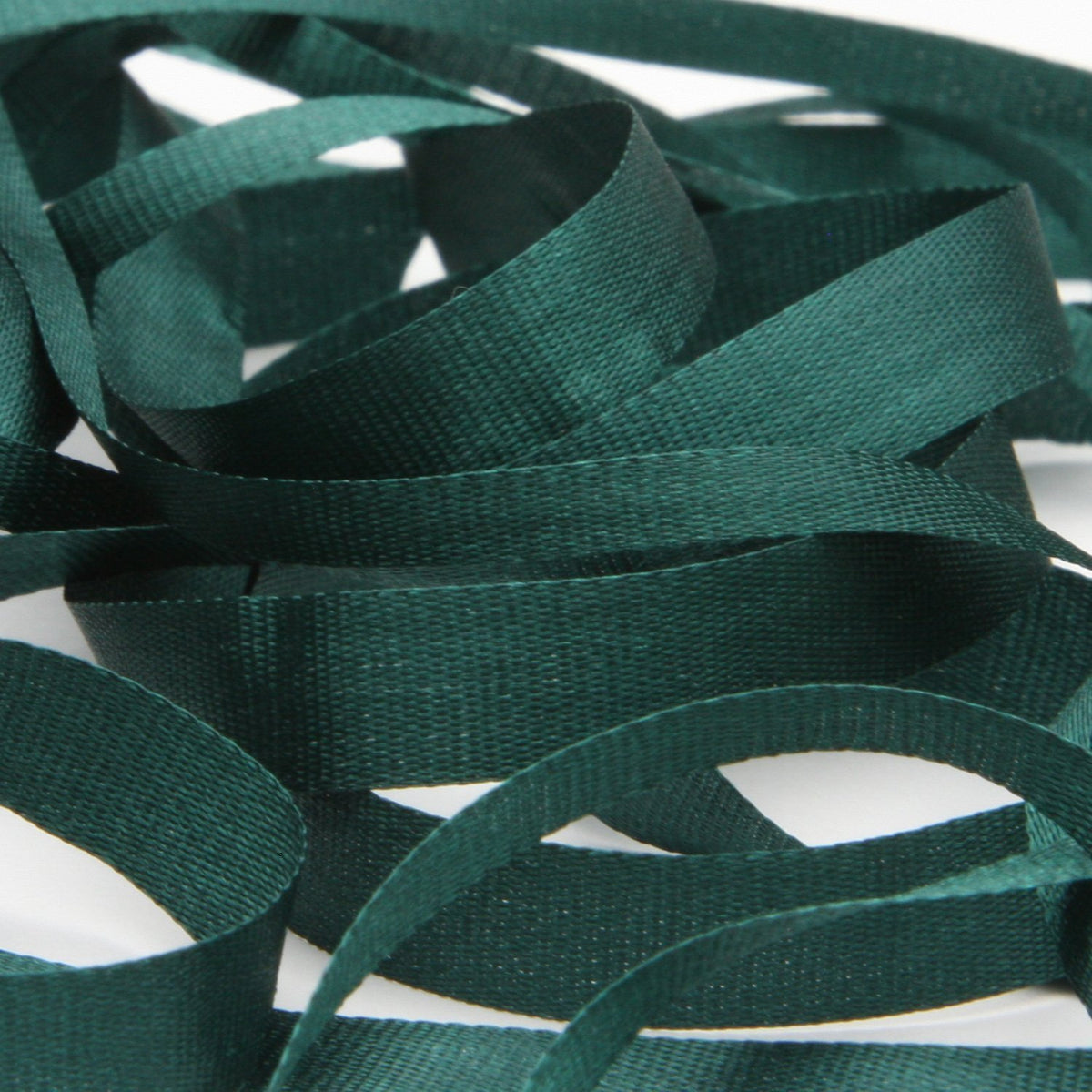 FUJIYAMA RIBBON Embroidery Ribbon 7mm 9.14 Meters Roll Dark Green