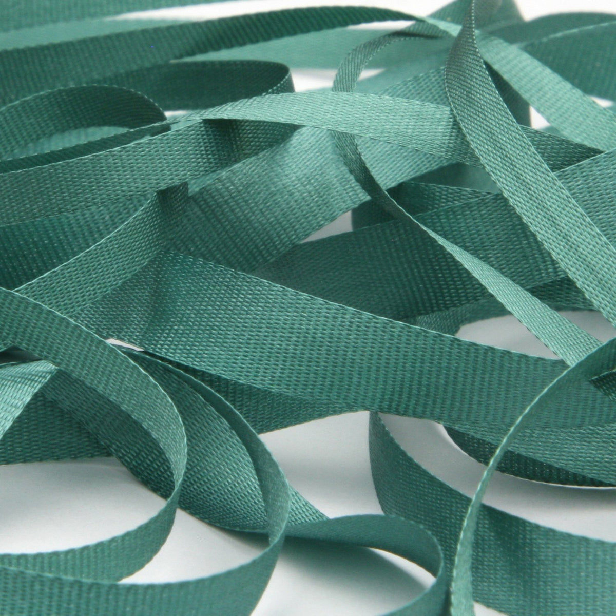 FUJIYAMA RIBBON Embroidery Ribbon 7mm 9.14 Meters Roll Green