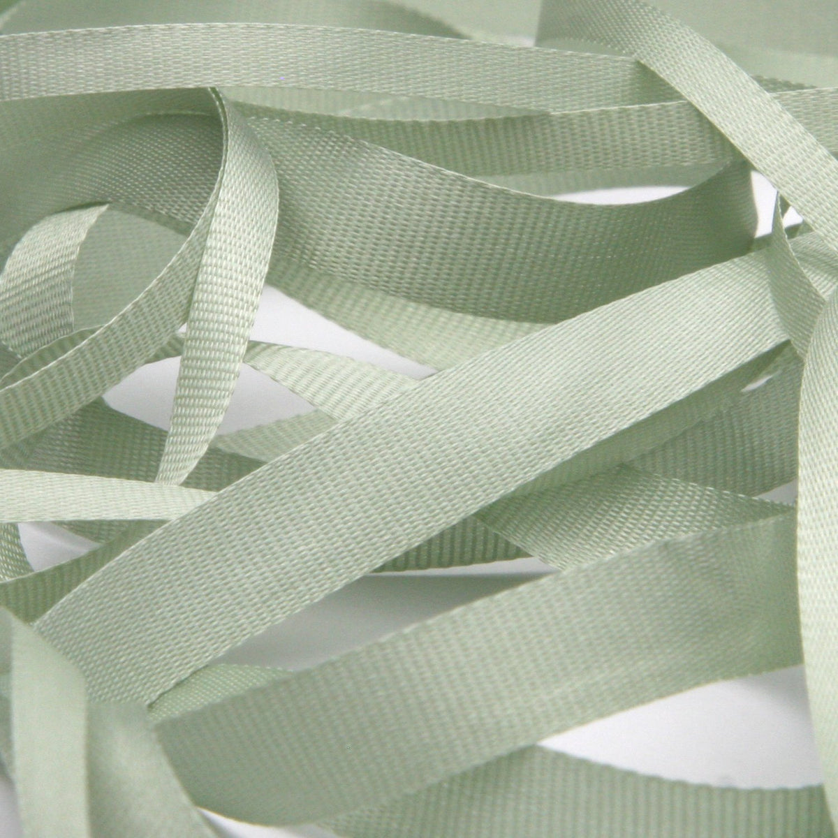 FUJIYAMA RIBBON Embroidery Ribbon 7mm 9.14 Meters Roll Ice Green