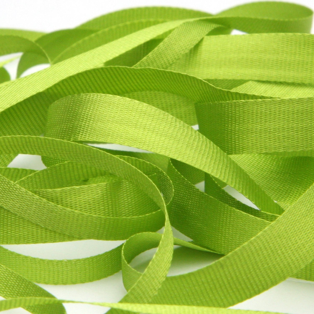 FUJIYAMA RIBBON Embroidery Ribbon 7mm 9.14 Meters Roll Lettuce Green