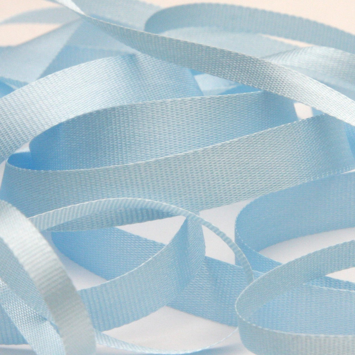 FUJIYAMA RIBBON Embroidery Ribbon 7mm 9.14 Meters Roll Light Blue
