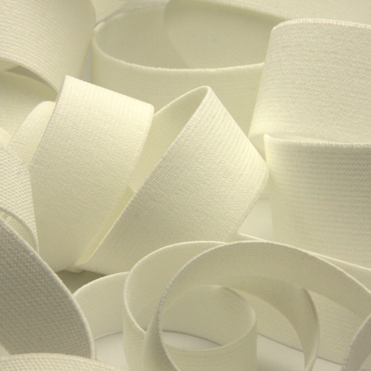 FUJIYAMA RIBBON Hard Type Inside Belt 30mm 9.14 Meters Roll Off White