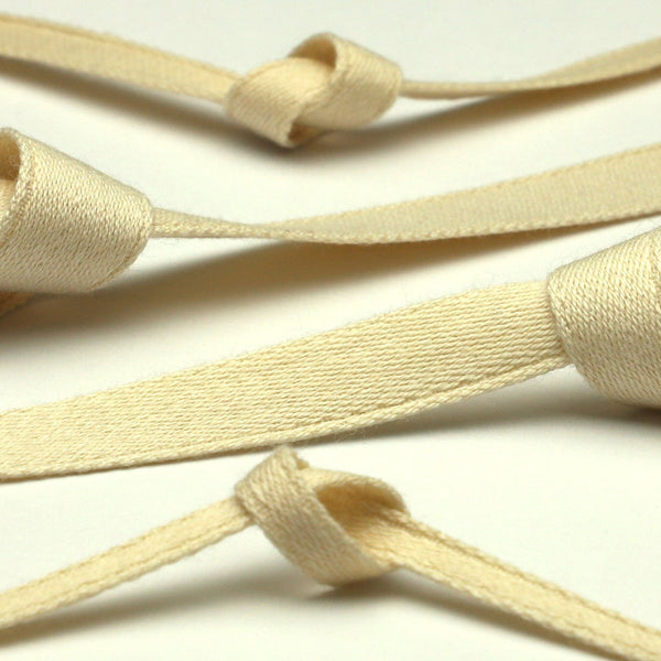 Thick Cotton Herringbone Ribbon 25mm (1) 9.14 Meters Roll - FUJIYAMA RIBBON