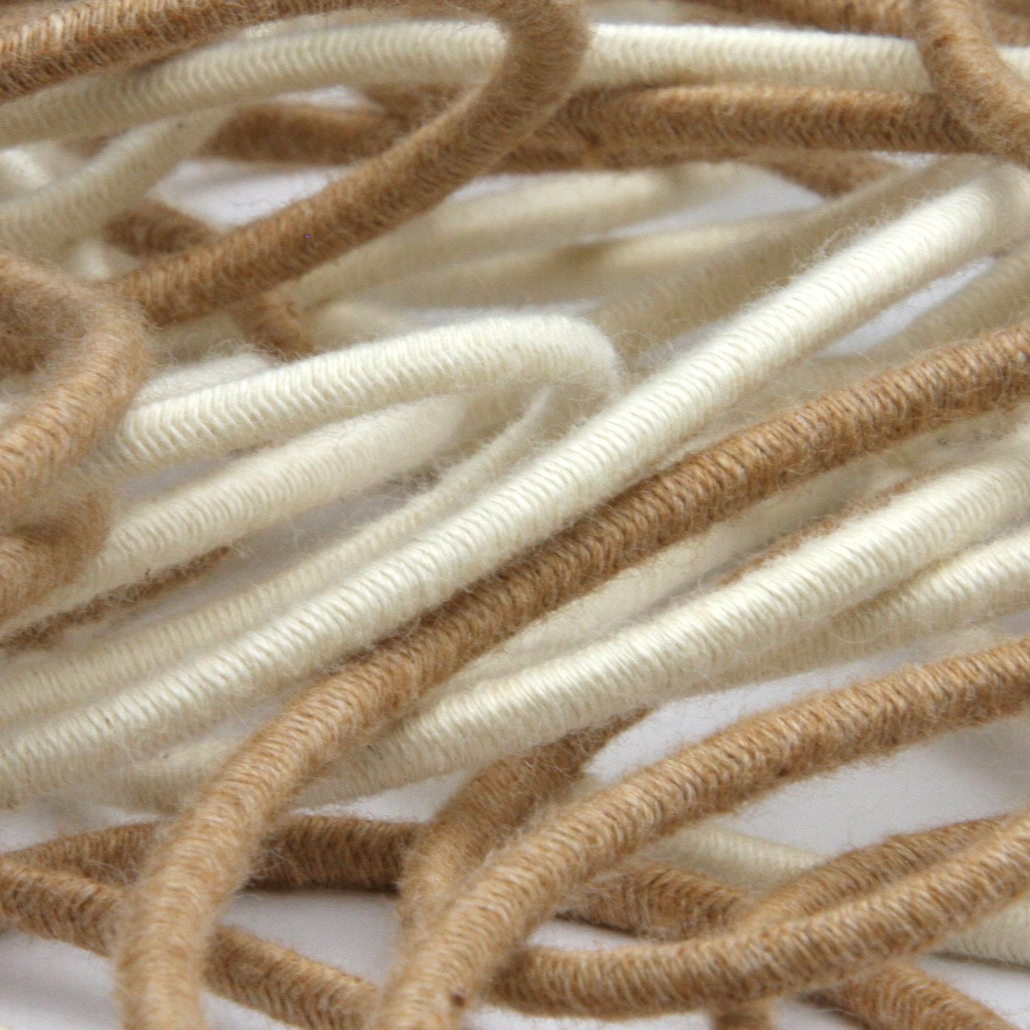 FUJIYAMA RIBBON Organic Cotton Elastic Cord approx.2.5mm 9.14 Meters Roll