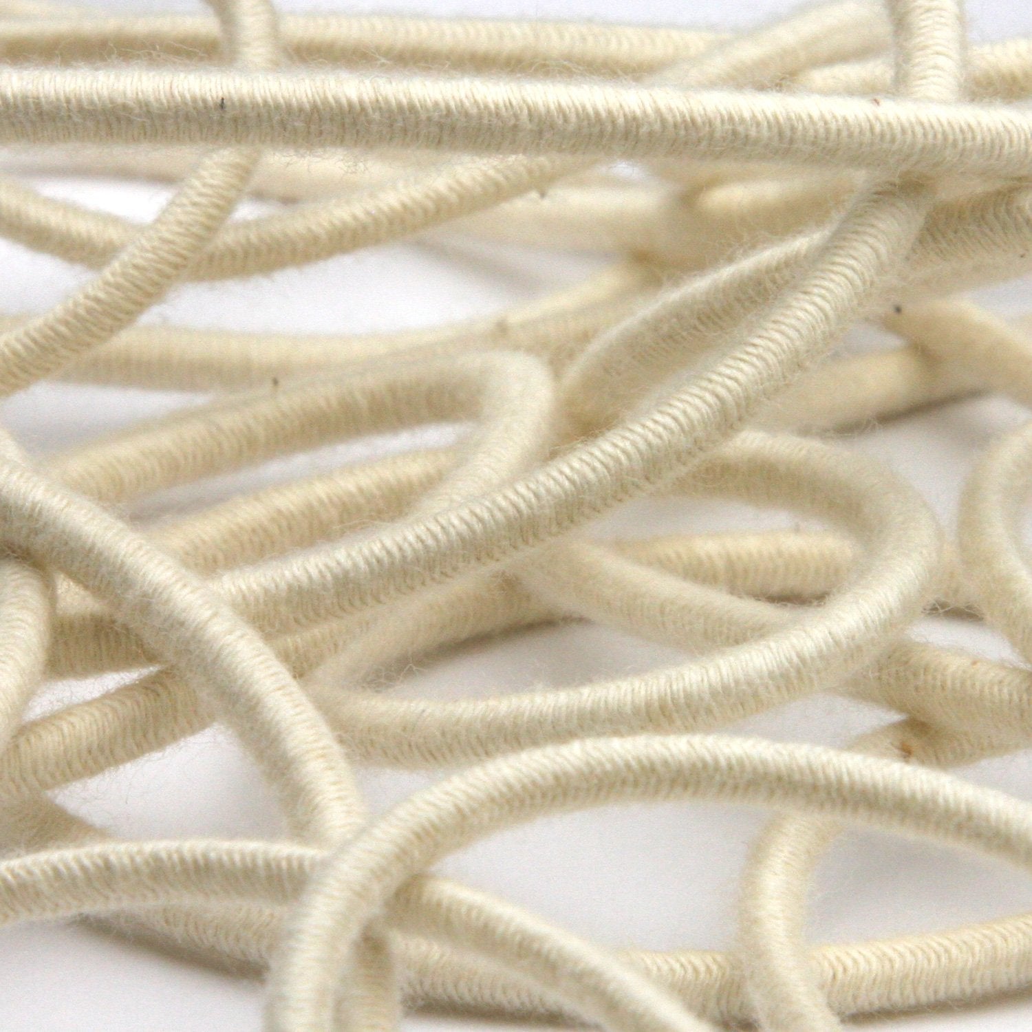 Organic Cotton Elastic Cord approx.3mm (1/8
