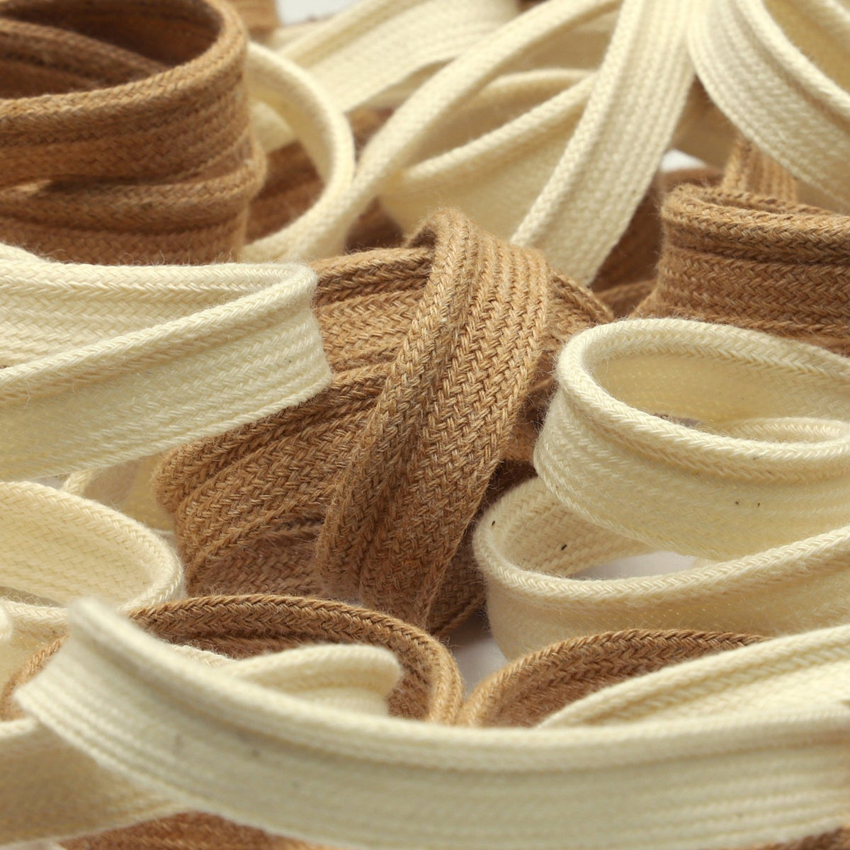 FUJIYAMA RIBBON Organic Cotton Piping approx.10mm 9.14 Meters Roll