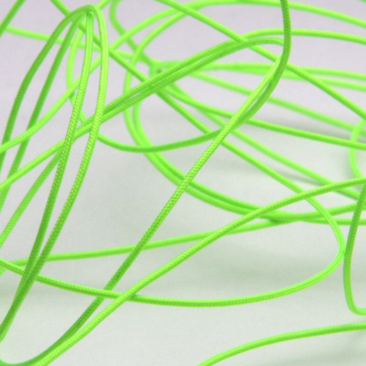 FUJIYAMA RIBBON Pine Leaf Cord approx.1mm 9.14 Meters Roll Fluorescence Green