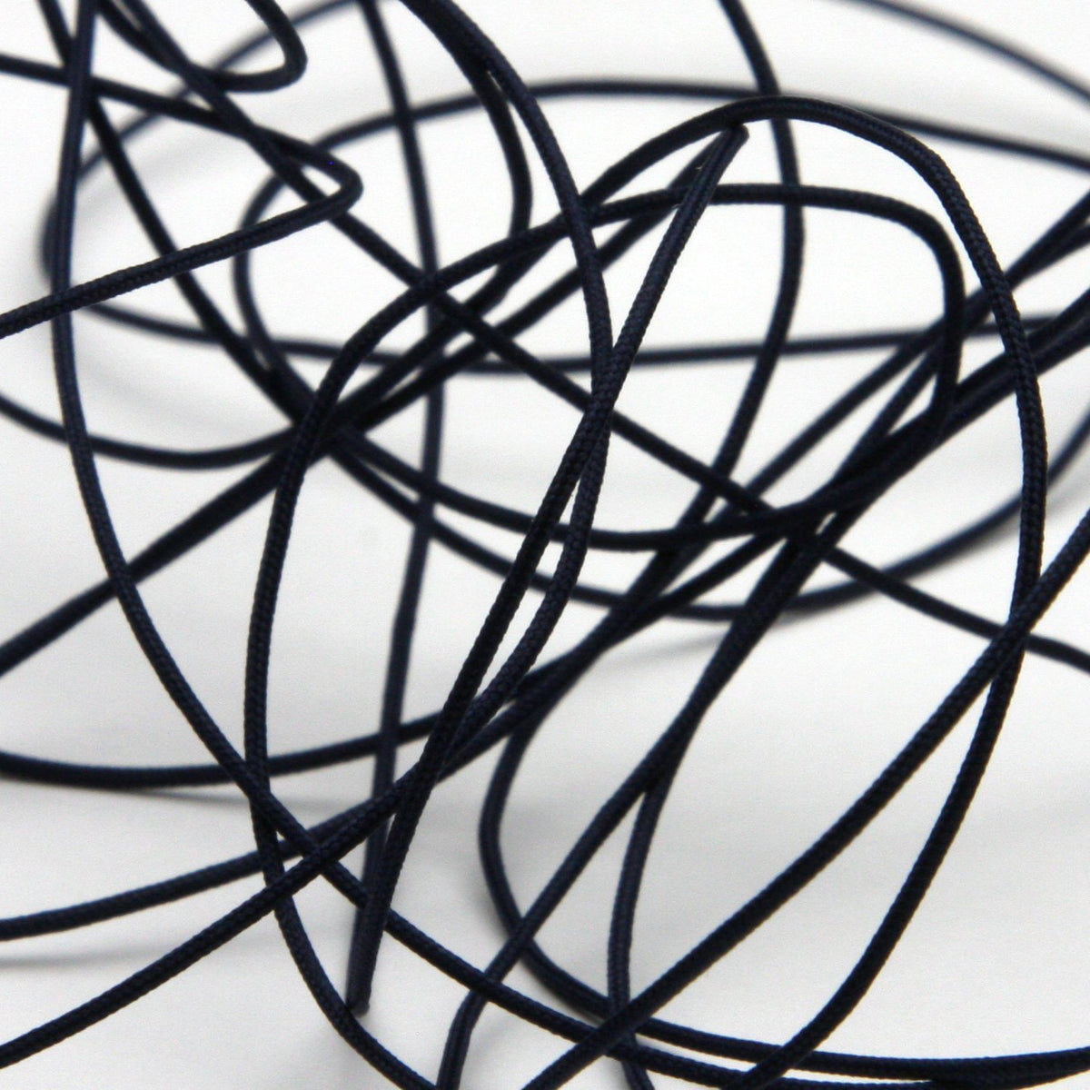 FUJIYAMA RIBBON Pine Leaf Cord approx.1mm 9.14 Meters Roll Navy Blue