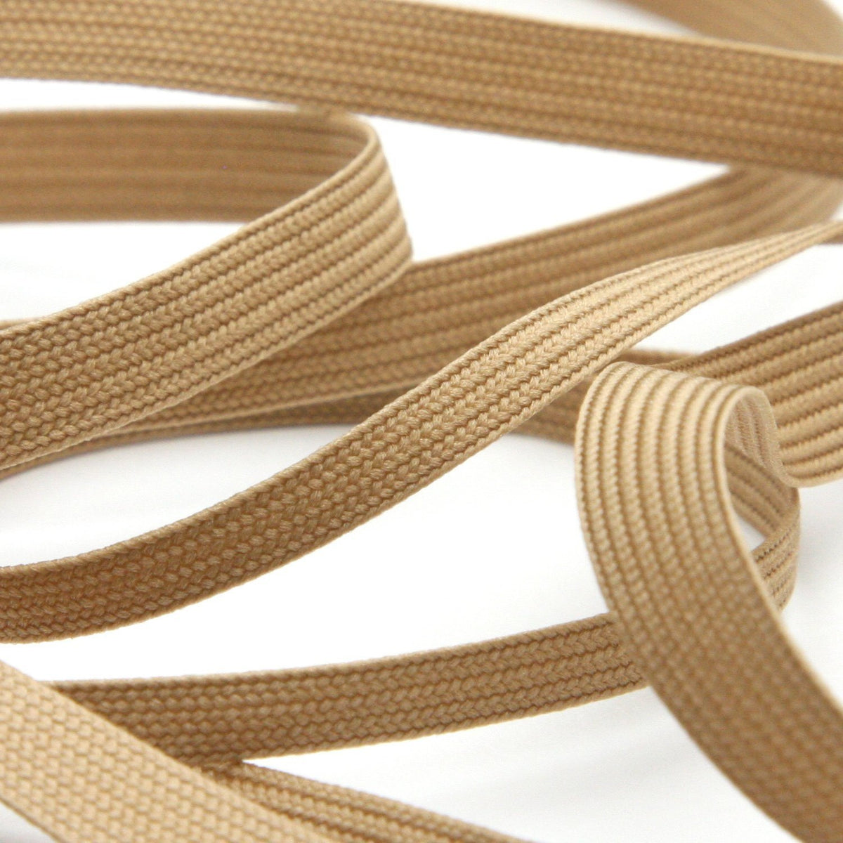 FUJIYAMA RIBBON Polyester Ayatake Cord approx.4.5mm 9.14 Meters Roll Beige