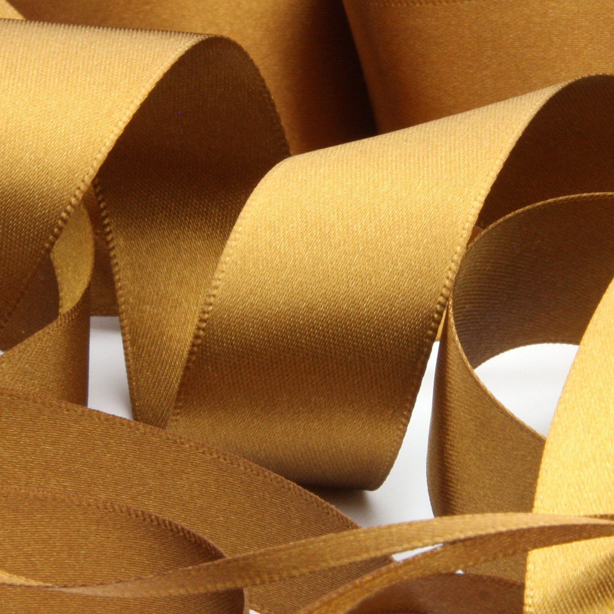 FUJIYAMA RIBBON Polyester Double-Face Satin Ribbon 9mm 9.14 Meters Roll Brown