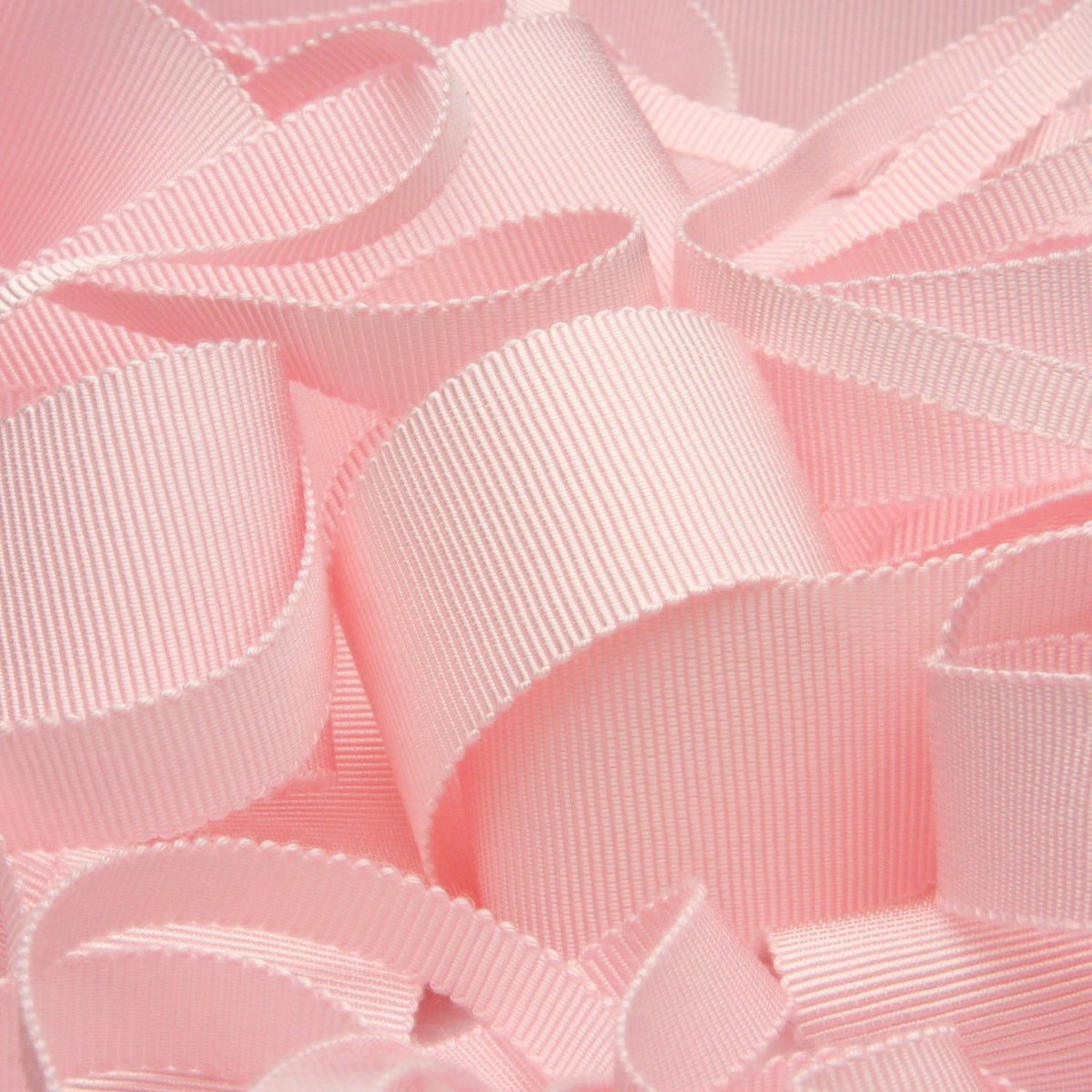 FUJIYAMA RIBBON Rayon Grosgrain Ribbon 5mm 9.14 Meters Roll Baby Pink
