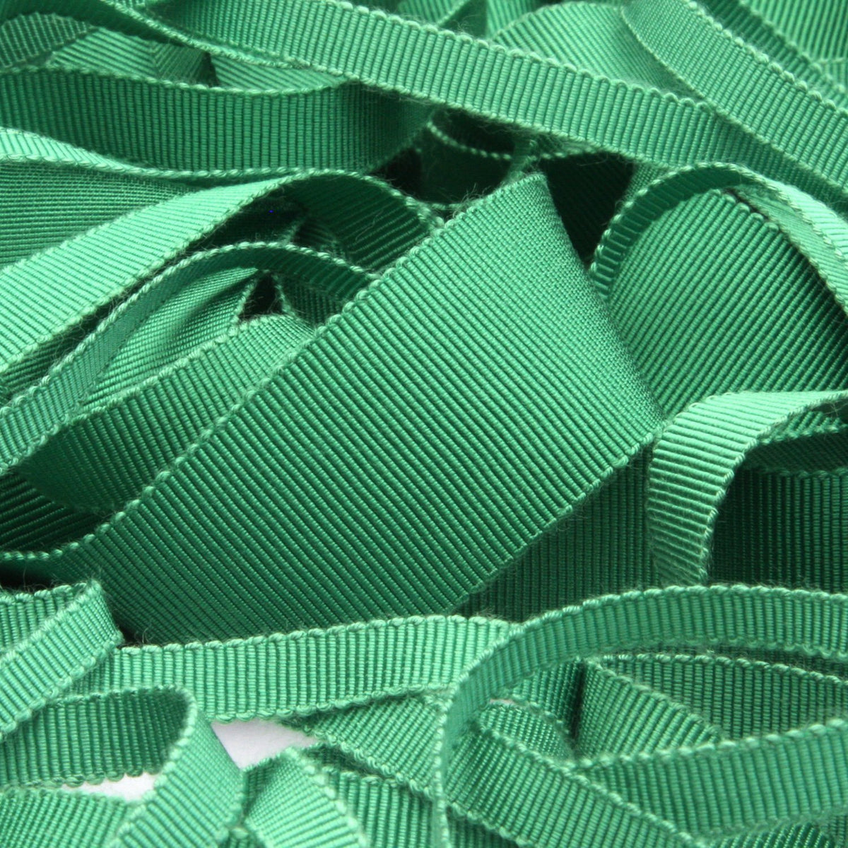 FUJIYAMA RIBBON Rayon Grosgrain Ribbon 7mm 9.14 Meters Roll Green