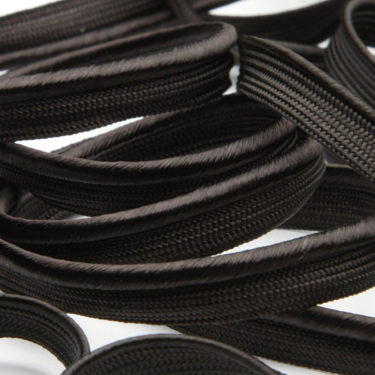 FUJIYAMA RIBBON Rayon Piping approx.8mm 9.14 Meters Roll Midnight Brown