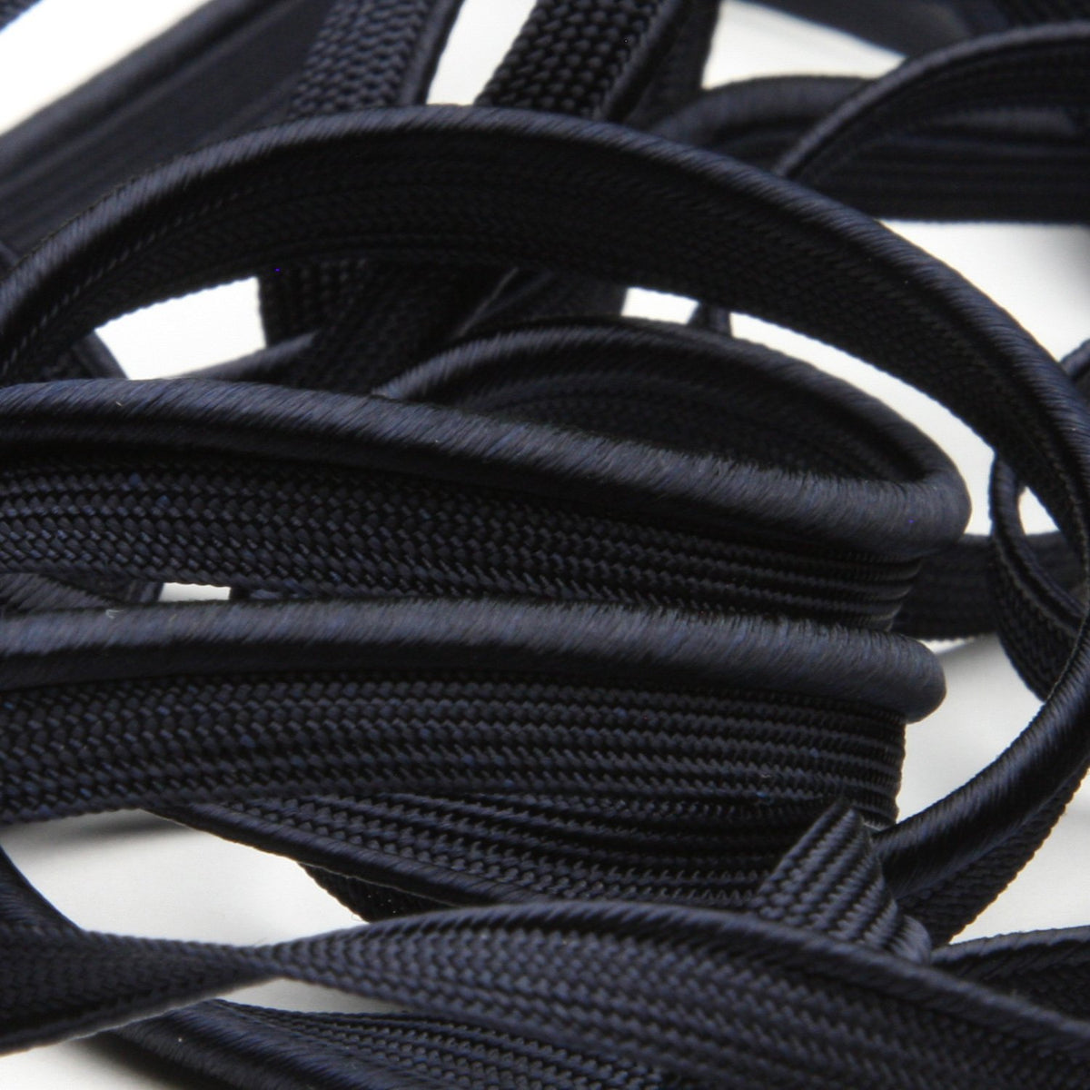FUJIYAMA RIBBON Rayon Piping approx.8mm 9.14 Meters Roll Navy Blue
