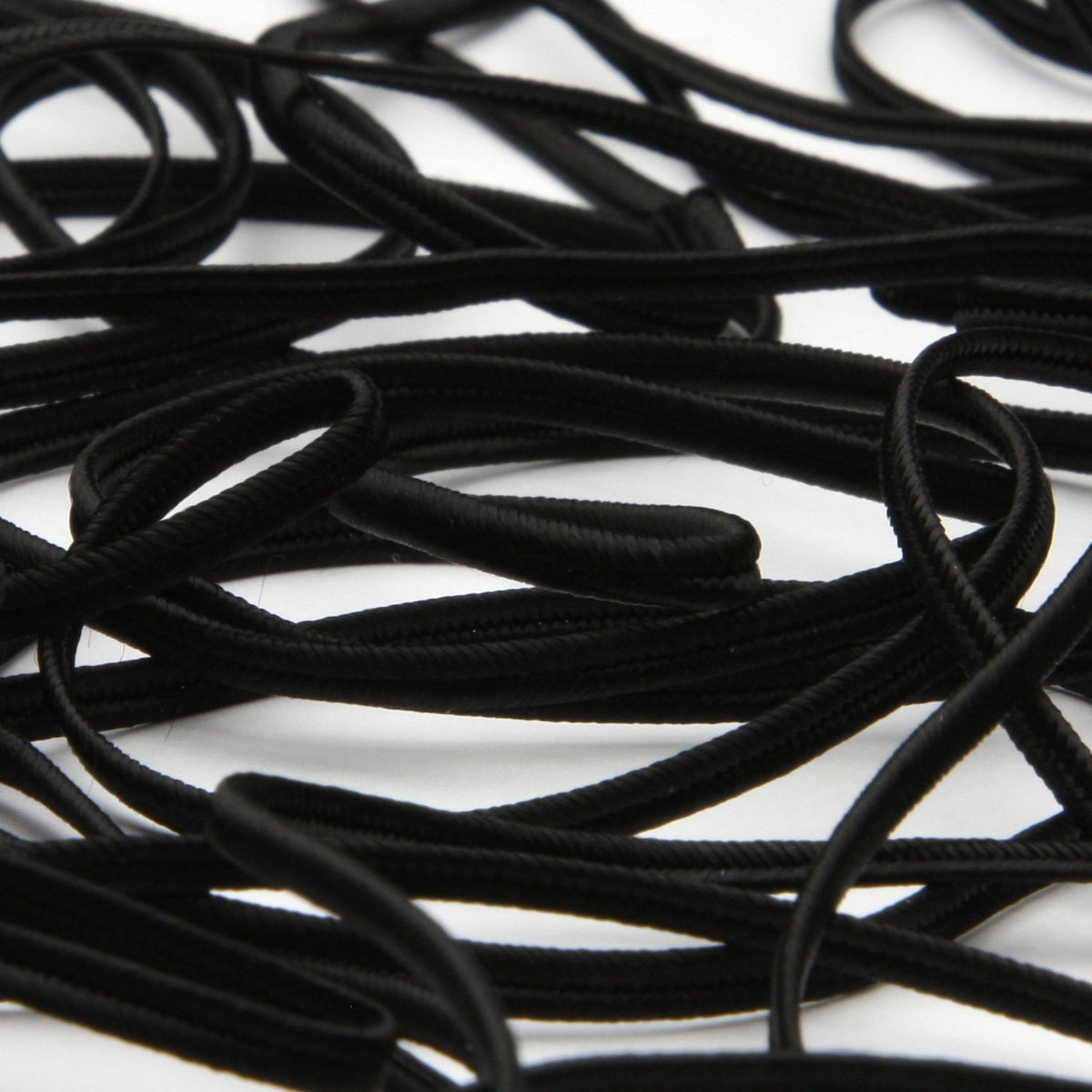 FUJIYAMA RIBBON Rayon Trimming Braid approx.2.5mm 9.14 Meters Roll Black