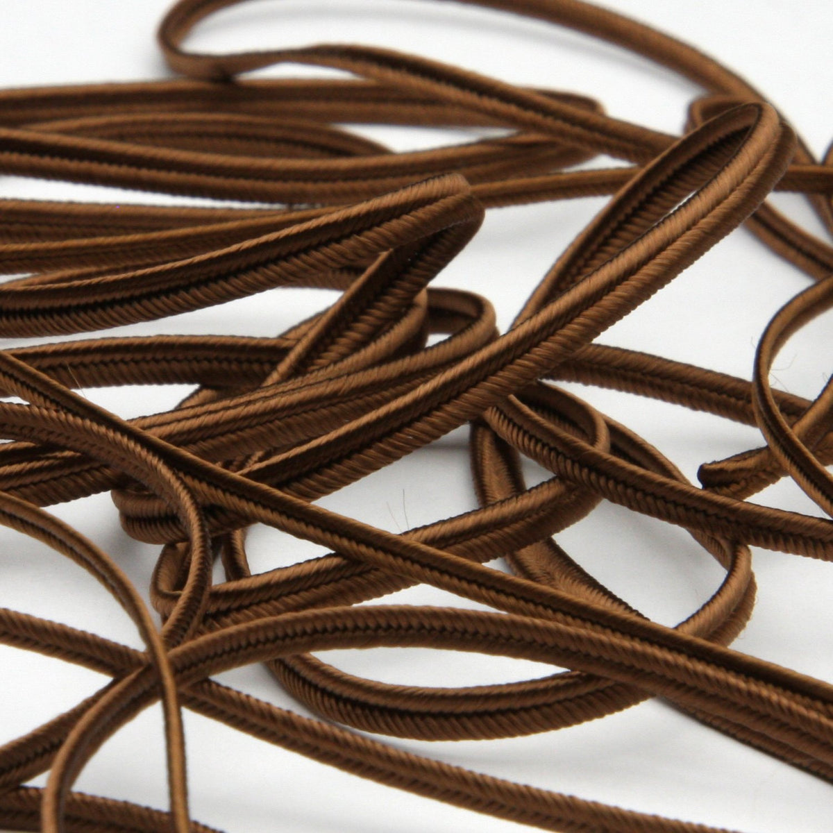 FUJIYAMA RIBBON Rayon Trimming Braid approx.3mm 9.14 Meters Roll Dark Brown