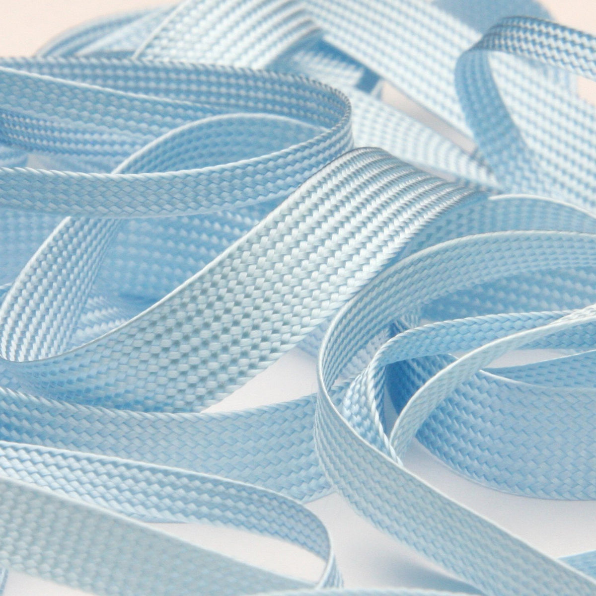 FUJIYAMA RIBBON Rayon Trimming Braid approx.4mm 9.14 Meters Roll Light Blue